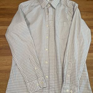 Mens dress shirt. Sonoma Brand. Light grey.